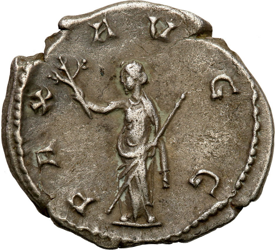 Cesarstwo Rzymskie. Galien 253-268 r. Antoninian 253 r., Rzym
